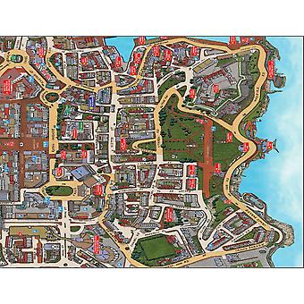 Stadtbilder Stadtplan von Plymouth 400 Stück Puzzle 470 x 320 mm (Hpy)