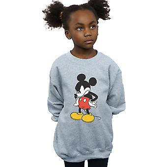Disney Mädchen Micky Maus wütend schauen Sweatshirt